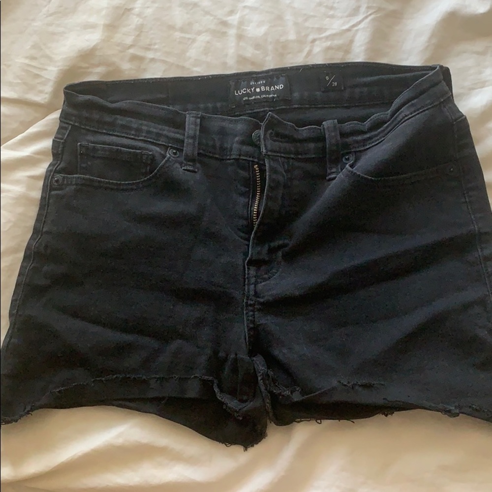 Lucky brand black shorts